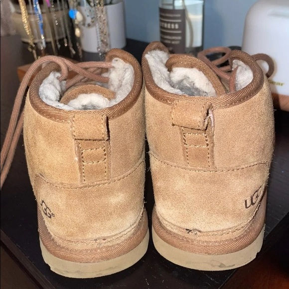 ❤️UGG NEUMEL* CHUKKA BOOTS, CHESTNUT, M7, L39.5❤️ PRETTY FIRM ON PRICE.❤️ - Picture 4 of 9